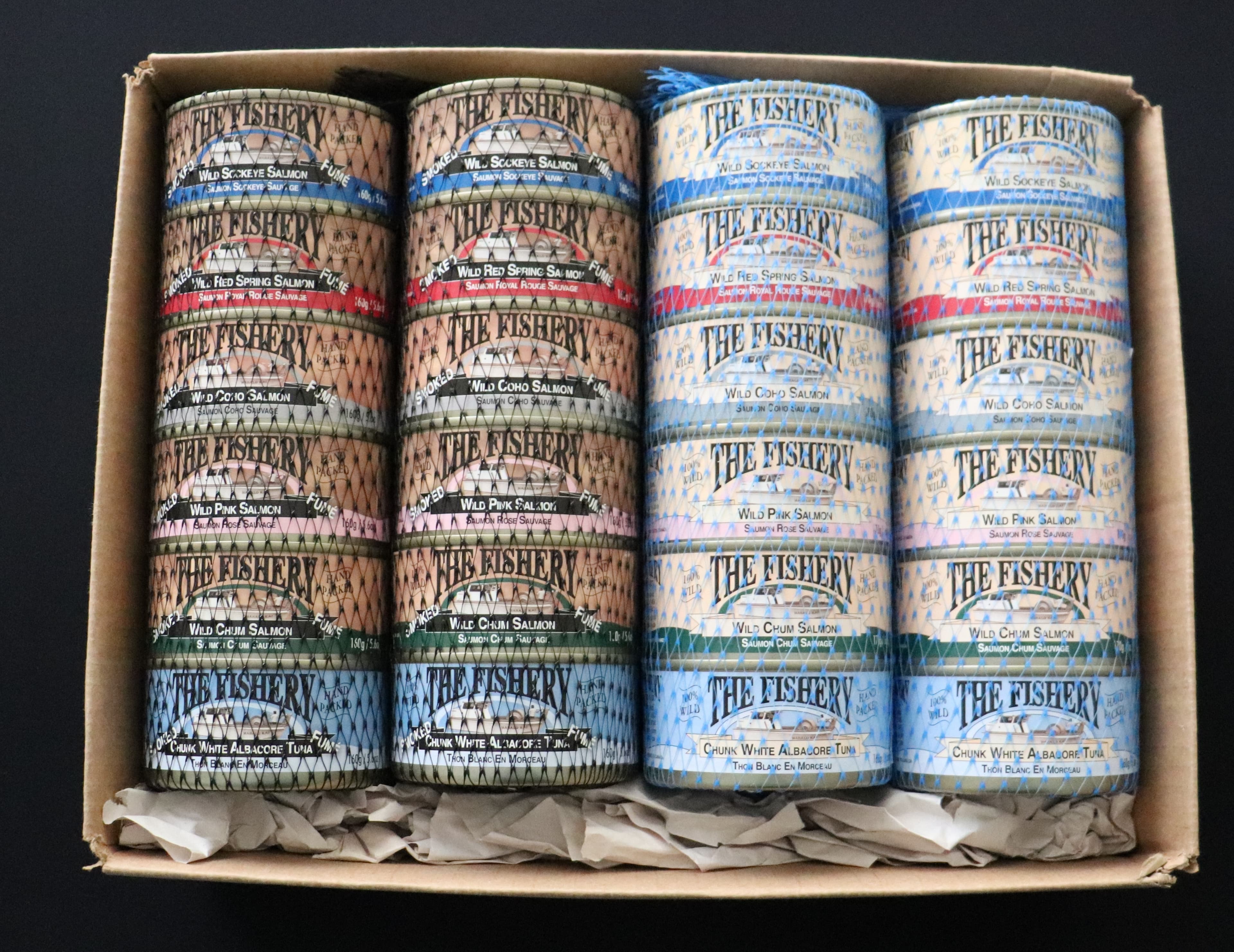 6-Can Sleeve Gift Pack — Mixed Smoked & Plain (Case of 4)